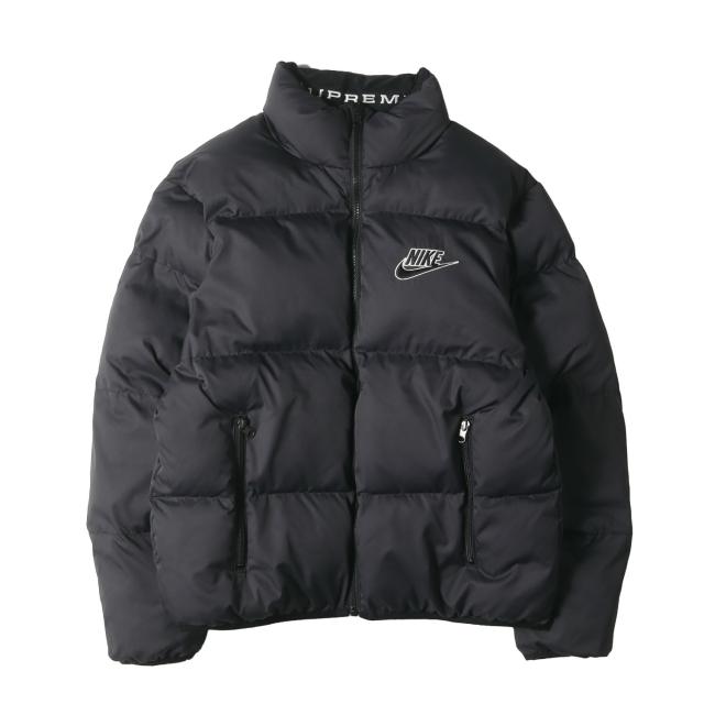 Supreme シュプリーム ジャケット サイズ:S 21SS NIKE スネークロゴ リバーシブル パフィー 中綿ジャケット (Reversible Puffy Jacket) ブラック 黒 アウター ブルゾン 上着 コラボ【メンズ】【中古】【K4259】_2