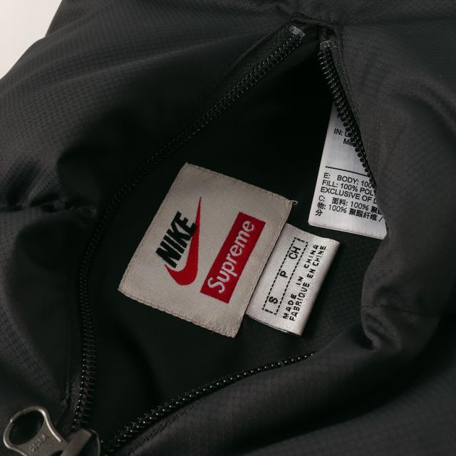 Supreme シュプリーム ジャケット サイズ:S 21SS NIKE スネークロゴ リバーシブル パフィー 中綿ジャケット (Reversible Puffy Jacket) ブラック 黒 アウター ブルゾン 上着 コラボ【メンズ】【中古】【K4259】_4