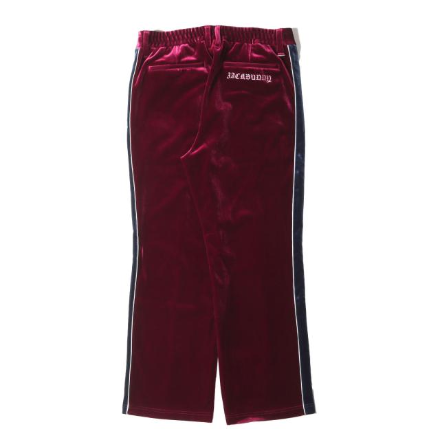 Jack Bunny ジャックバニー パンツ サイズ:5 / ベロア トラック イージー パンツ / SAMPLE / マゼンタ / ボトムス ズボン【メンズ】【中古】【美品】【K4522】 Jack Bunny ジャックバニー パンツ サイズ:5 / ベロア トラック