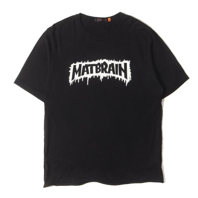 UNDERCOVER アンダーカバー Tシャツ サイズ:3 / 04AW but beautiful期 ダメージ加工 MATBRAIN クルーネック Tシャツ / ブラック 黒 / トップス カットソー 半袖 / 90年代 アーカイブ【メンズ】【中古】【K4523】