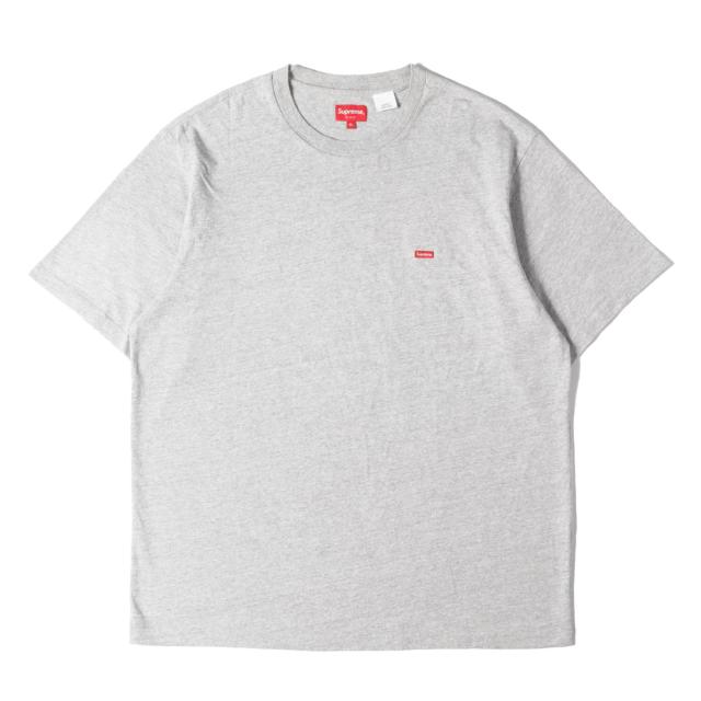 Supreme シュプリーム Tシャツ サイズ:XL / 23SS スモールボックスロゴ クルーネック Tシャツ (Small Box Tee) / ヘザーグレー / トップス カットソー 半袖【メンズ】【中古】【美品】【K4523】