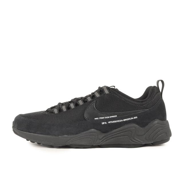 NIKE ナイキ サイズ:27.0cm / fragment design AIR ZOOM SPIRIDON SP (HF5455-001) / フラグメントデザイン エアズーム スピリドン / ブラック 黒 / US9 / ローカット スニーカー シューズ 靴 / コラボ 別注【メンズ】【K4523】