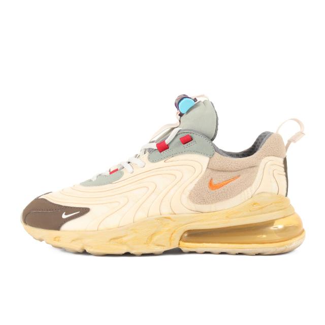 NIKE ナイキ サイズ:US9(27.0cm) | TRAVIS SCOTT AIR MAX 270 CACTUS TRAILS (CT2864-200) | トラヴィス・スコット エアマックス270 カクタストレイル | ライトクリーム スターフィッシュ | スニーカー シューズ 靴 | コラボ 別注【メンズ】【中古】【美品】【K4526】
