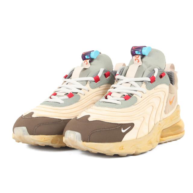 NIKE ナイキ サイズ:US9(27.0cm) | TRAVIS SCOTT AIR MAX 270 CACTUS TRAILS (CT2864-200) | トラヴィス・スコット エアマックス270 カクタストレイル | ライトクリーム スターフィッシュ | スニーカー シューズ 靴 | コラボ 別注【メンズ】【中古】【美品】【K4526】