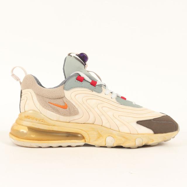 NIKE ナイキ サイズ:US9(27.0cm) | TRAVIS SCOTT AIR MAX 270 CACTUS TRAILS (CT2864-200) | トラヴィス・スコット エアマックス270 カクタストレイル | ライトクリーム スターフィッシュ | スニーカー シューズ 靴 | コラボ 別注【メンズ】【中古】【美品】【K4526】