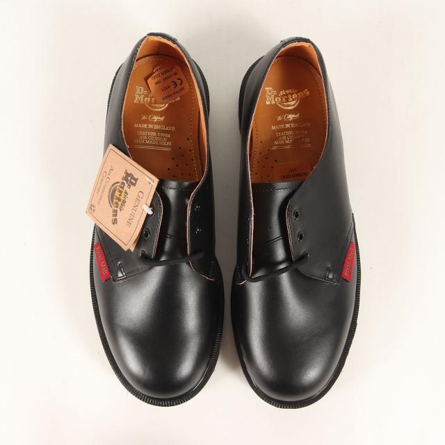 Euro vintage ユーロヴィンテージ サイズ:UK8(27.0cm) | 90s  Dr.Martens製  Mail ポストマンシューズ (デッドストック) | ブラック 黒 | 靴 革靴 | イタリア製【メンズ】【K4526】