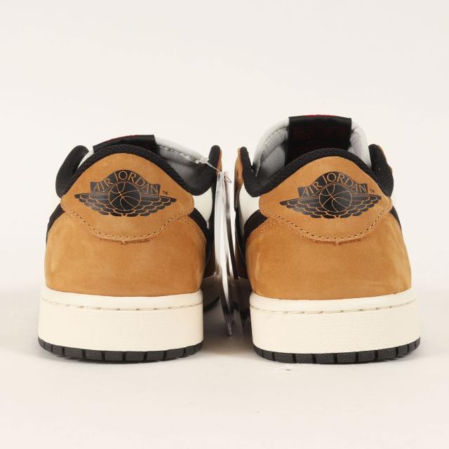 NIKE ナイキ サイズ:US9.5(27.5cm) | AIR JORDAN 1 RETRO LOW OG ROOKIE OF THE YEAR (CZ0790-107) | エアジョーダン1 レトロ ロー | セイル ブラック ゴールデンハーヴヴェスト | ローカット スニーカー シューズ 靴【メンズ】【K4526】