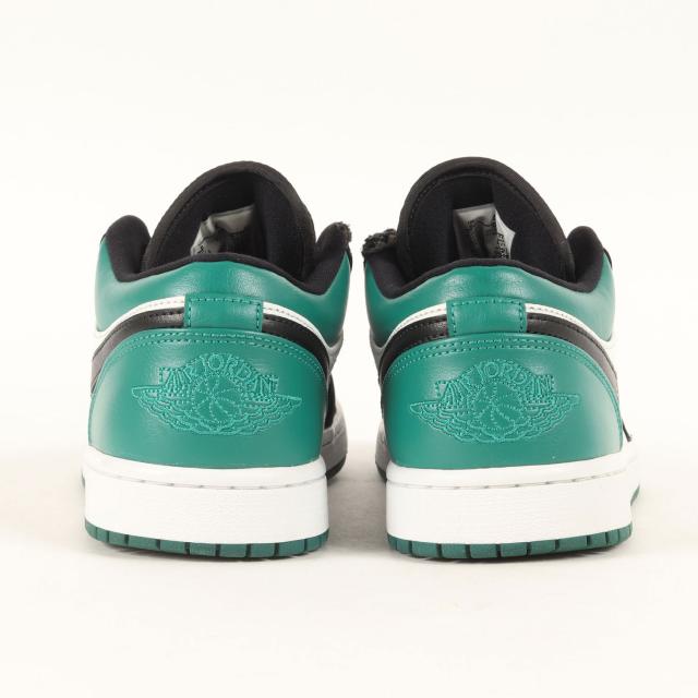 NIKE ナイキ サイズ:US8(26.0cm) | AIR JORDAN 1 LOW (553558-113) | エアジョーダン1 ロー | ホワイト ブラック ミスティックグリーン | ローカット スニーカー シューズ 靴【メンズ】【中古】【K4526】