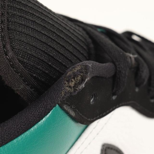 NIKE ナイキ サイズ:US8(26.0cm) | AIR JORDAN 1 LOW (553558-113) | エアジョーダン1 ロー | ホワイト ブラック ミスティックグリーン | ローカット スニーカー シューズ 靴【メンズ】【中古】【K4526】