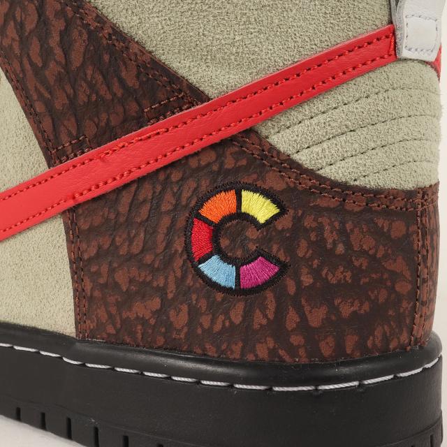 NIKE ナイキ サイズ:US10.5(28.5cm) | COLOR SKATES SB DUNK HIGH PRO ISO KEBAB AND DESTROY (CZ2205-700) | カラースケート ダンク ハイ プロ ケバブ アンド デストロイ | トパーズゴールド チリレッド | ハイカット スニーカー | コラボ 別注【メンズ】【K4526】