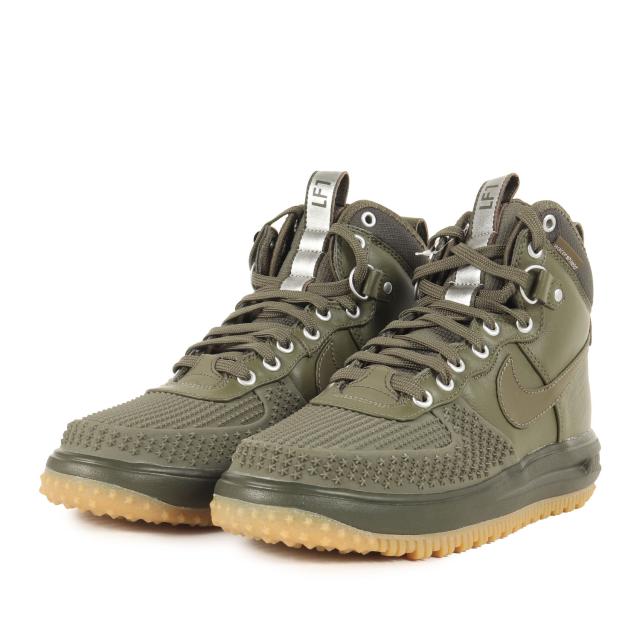 NIKE ナイキ サイズ:US8(26.0cm) | LUNAR FORCE 1 DUCKBOOT (805899-201) | ルナフォース1 ダックブーツ | ミディアムオリーブ | ハイカット スニーカー シューズ 靴【メンズ】【K4526】