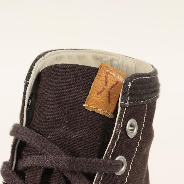 visvim ビズビム サイズ:US9(27.0cm) | キーファー キャンバス ハイカット スニーカー (KIEFER HI) | ブラウン | シューズ 靴【メンズ】【中古】【K4538】
