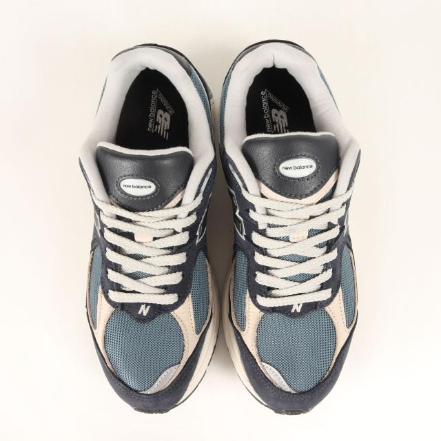 NEW BALANCE ニューバランス サイズ:US7.5D(25.5cm) | M2002R NB | ネイビー 紺 | ローカット スニーカー シューズ 靴【メンズ】【中古】【美品】【K4538】