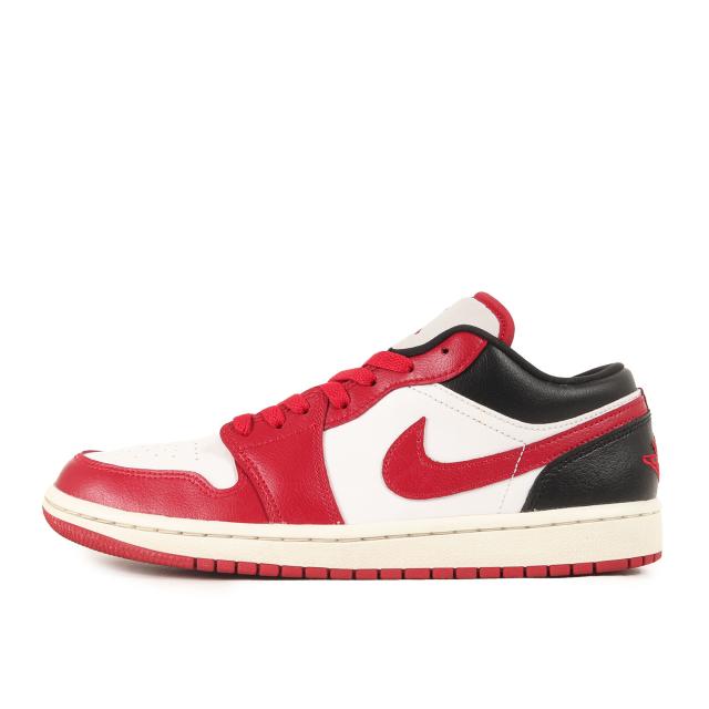 NIKE ナイキ サイズ:WMNS US9(26.0cm) | WMNS AIR JORDAN 1 LOW (DC0774-160) | ウィメンズ エア ジョーダン 1 ロー | ホワイト ジムレッド | ローカット スニーカー シューズ 靴【メンズ】【中古】【K4538】