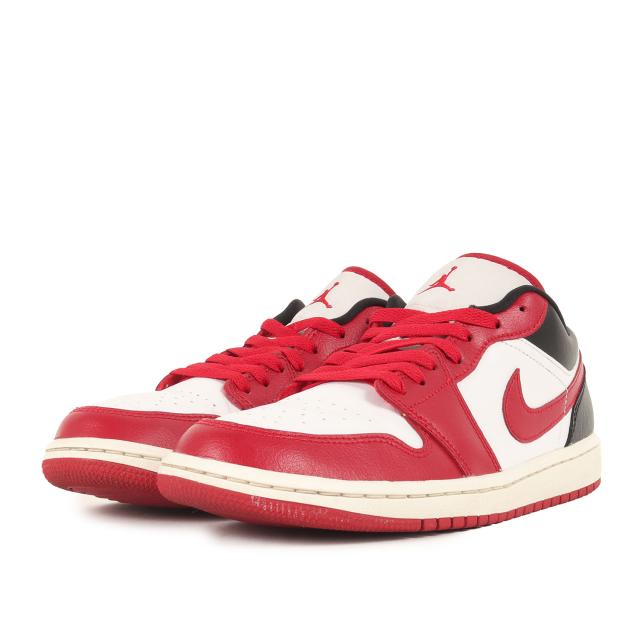 NIKE ナイキ サイズ:WMNS US9(26.0cm) | WMNS AIR JORDAN 1 LOW (DC0774-160) | ウィメンズ エア ジョーダン 1 ロー | ホワイト ジムレッド | ローカット スニーカー シューズ 靴【メンズ】【中古】【K4538】