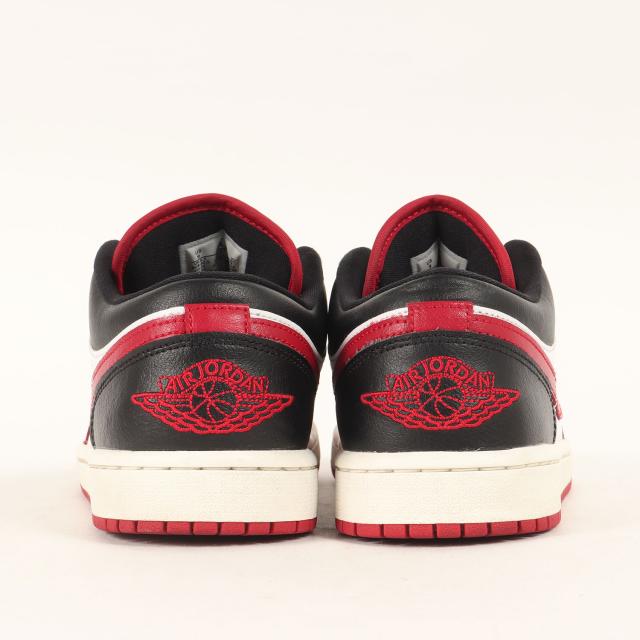 NIKE ナイキ サイズ:WMNS US9(26.0cm) | WMNS AIR JORDAN 1 LOW (DC0774-160) | ウィメンズ エア ジョーダン 1 ロー | ホワイト ジムレッド | ローカット スニーカー シューズ 靴【メンズ】【中古】【K4538】