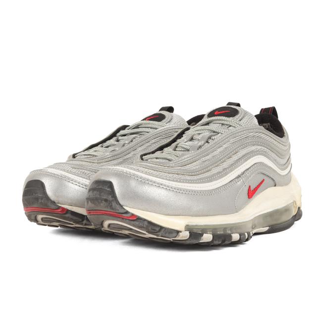 NIKE ナイキ サイズ:WMNS US9(26.0cm) | WMNS AIR MAX 97 OG SILVER BULLET (2022年製 / DQ9131-002) | ウィメンズ エアマックス97 | シルバーバレット メタリックシルバー | ローカット スニーカー シューズ 靴【メンズ】【中古】【K4528】