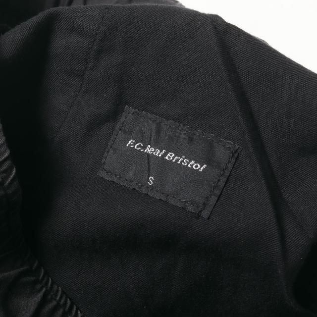 F.C.Real Bristol エフシーレアルブリストル パンツ サイズ:S | ベンチレーション ストレッチ イージーパンツ (VENTILATION RIB PANTS) | ブラック 黒 | ボトムス ズボン【メンズ】【中古】【K4528】