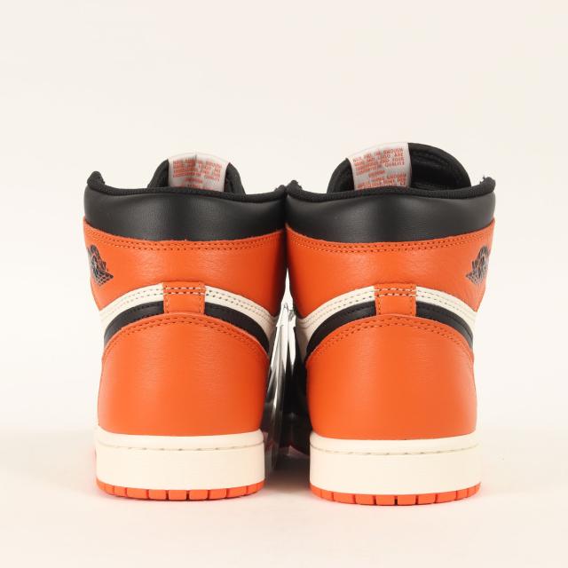 NIKE ナイキ サイズ:US8.5(26.5cm) | AIR JORDAN 1 RETRO HIGH OG SHATTERED BACKBOARD (DZ5485-008) | エアジョーダン1 レトロ ハイ シャッタード バックボード | ブラック セイル スターフィッシュ | ハイカット スニーカー シューズ 靴【メンズ】【K4528】