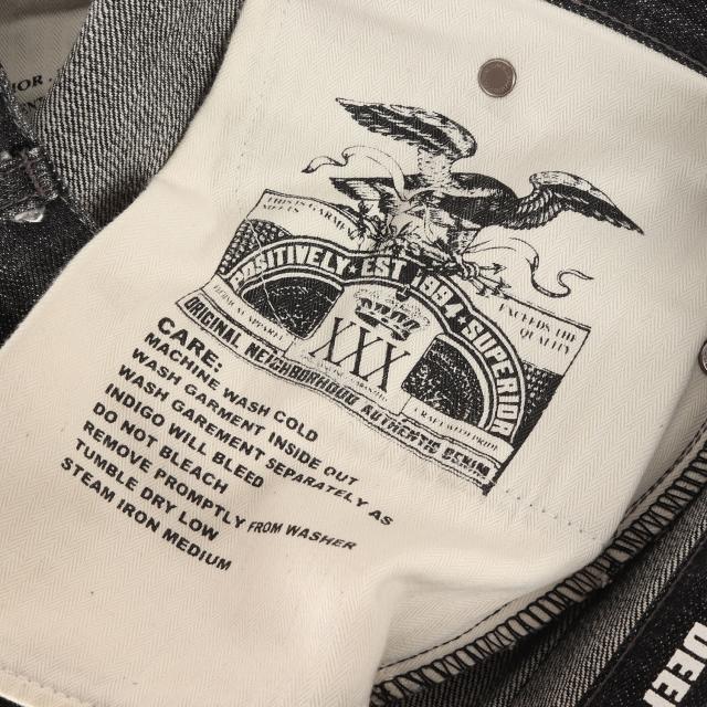 NEIGHBORHOOD ネイバーフッド パンツ サイズ:M | Original Fake KAWS ディープミディアム リジッド デニムパンツ (OF RIGID.DP MID / 14OZ-PT) | ブラック 黒 | ボトムス ジーンズ ジーパン【メンズ】【中古】【K4528】 NEIGHBORHOOD ネイバーフッド パンツ サイズ:M | Original Fake KAWS