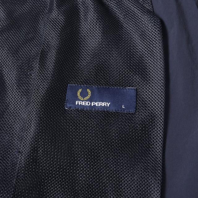 FRED PERRY フレッドペリー パンツ サイズ:L | ロゴ ジャガード サイド
