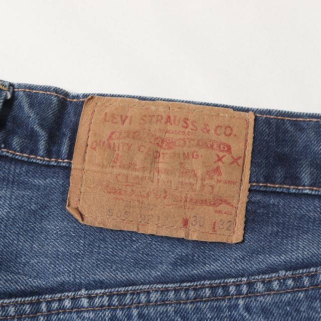 【 希少 耳付き】Levis / vintage ヴィンテージ リーバイス パンツ インディゴ 45% サイズ:30×32 | 70s 505-0217 66前期 デニムパンツ | 70年代 古着 | ボトムス ジーンズ ジーパン【メンズ】【中古】【K4529】_2