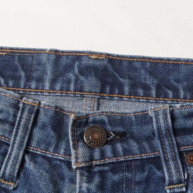 【 希少 耳付き】Levis / vintage ヴィンテージ リーバイス パンツ インディゴ 45% サイズ:30×32 | 70s 505-0217 66前期 デニムパンツ | 70年代 古着 | ボトムス ジーンズ ジーパン【メンズ】【中古】【K4529】_4