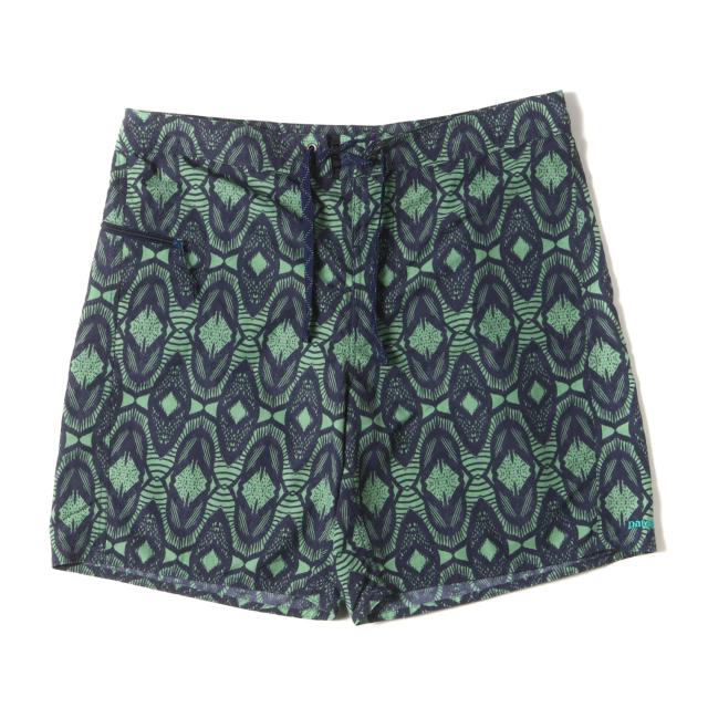 Patagonia パタゴニア パンツ グリーン×ネイビー サイズ:35 | ミニマリスト ウェーブファーラー ボード ショーツ (Minimalist Wavefarer Board Shorts) | ボトムス ショートパンツ【メンズ】【中古】【K4529】