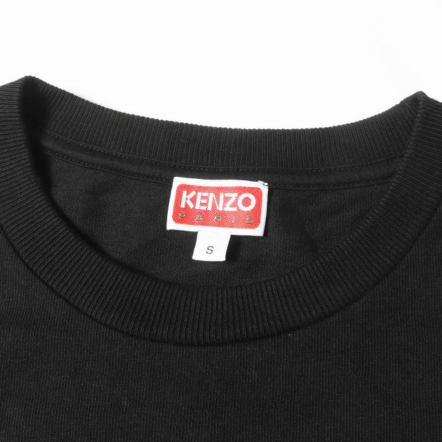 KENZO ケンゾー Tシャツ ブラック 黒 サイズ:S | 24AW ブランドロゴ