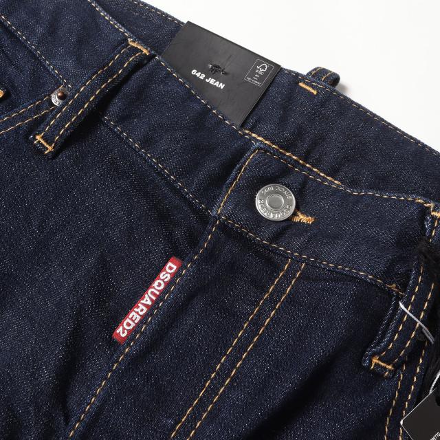 DSQUARED2 ディースクエアード パンツ インディゴ サイズ:48 | 24AW リジッド ストレッチ デニム パンツ (642 Jean S74LB1421 S30664) | ボトムス ジーンズ ジーパン【メンズ】【K4530】 DSQUARED2 ディースクエアード パンツ インディゴ サイズ:48 | 24AW