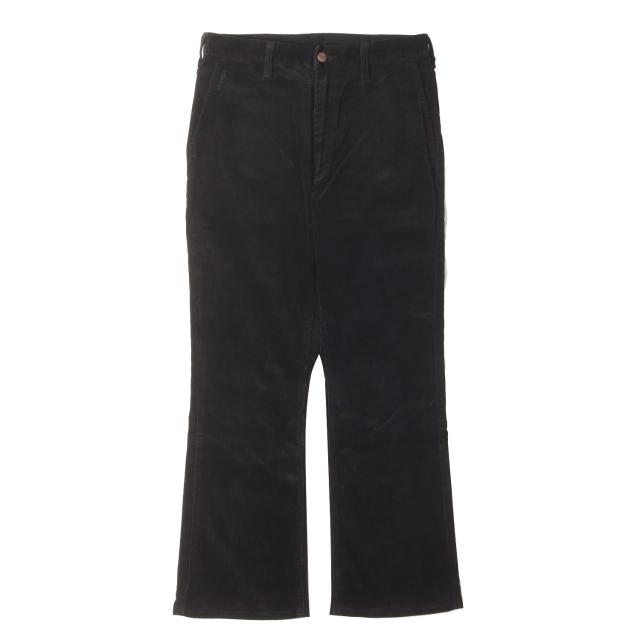 N.HOOLYWOOD エヌハリウッド パンツ ブラック 黒 サイズ:38 | 23AW Wrangler フレア ストレッチ コーデュロイ パンツ (Wrangler WRANCHER WS0188) | ボトムス ズボン | コラボ【メンズ】【中古】【K4530】