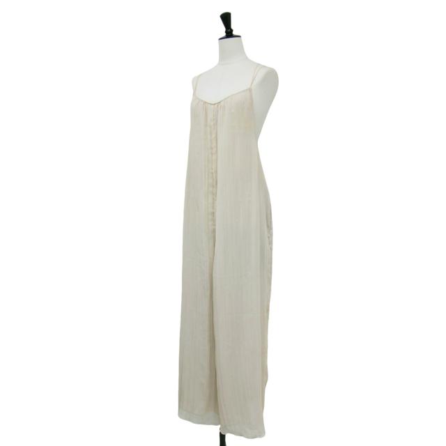 Ballsey ボールジー サロペット ライトベージュ サイズ:36(9号) | 21春夏 ランダムプリーツ ジョーゼット バッククロス サロペット / オールインワン / ワイドパンツ | ロング丈 | ボトムス【レディース】【中古】【K4530】_2