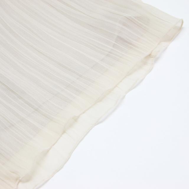 Ballsey ボールジー サロペット ライトベージュ サイズ:36(9号) | 21春夏 ランダムプリーツ ジョーゼット バッククロス サロペット / オールインワン / ワイドパンツ | ロング丈 | ボトムス【レディース】【中古】【K4530】_5