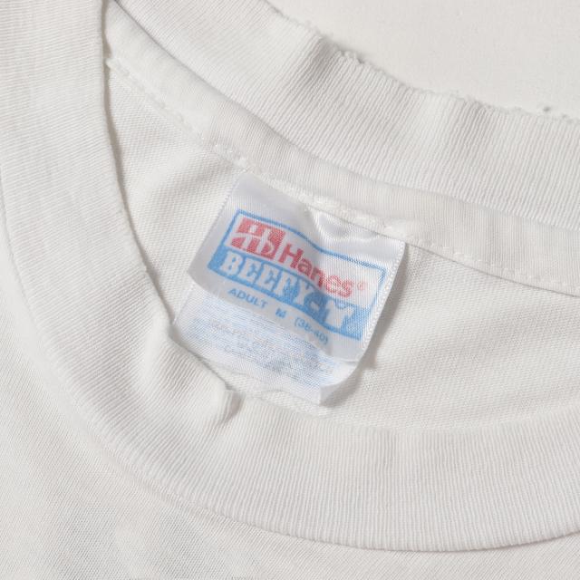 【希少 雰囲気抜群】Vintage Music Item 90s Beastie Boys LICENSED TO ILL TOUR 1987 / Def Jam Recordings クルーネック Tシャツ | ホワイト 白 | サイズ:M | トップス カットソー 半袖【メンズ】【中古】【K4531】_2