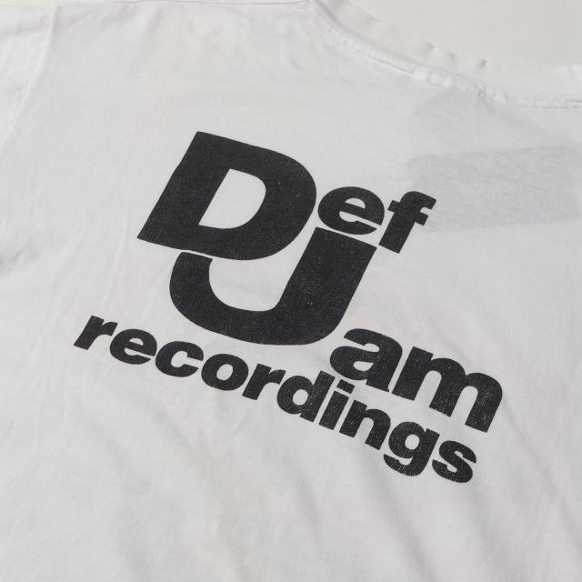 【希少 雰囲気抜群】Vintage Music Item 90s Beastie Boys LICENSED TO ILL TOUR 1987 / Def Jam Recordings クルーネック Tシャツ | ホワイト 白 | サイズ:M | トップス カットソー 半袖【メンズ】【中古】【K4531】_4