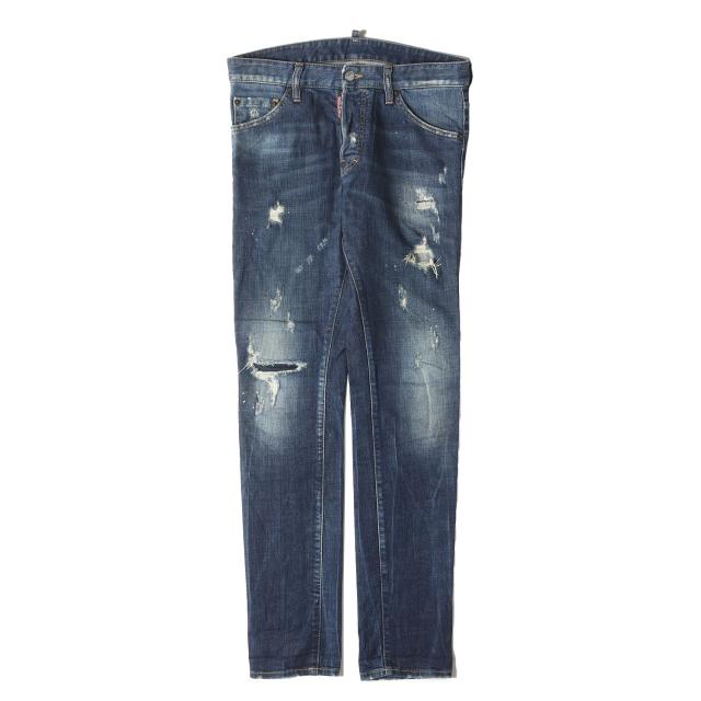 DSQUARD2 スキニーデニム DSQUARED2 スキニーデニム USED&ダメージ加工