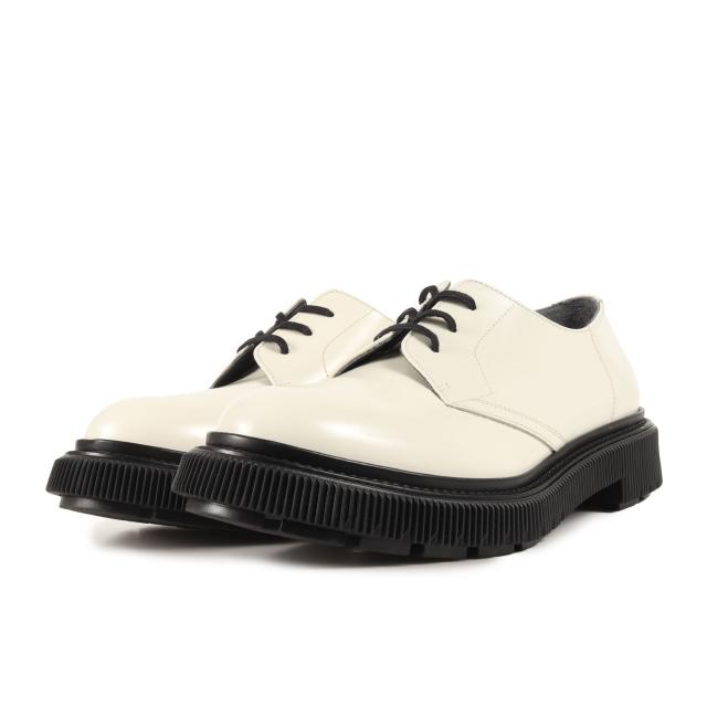 ADIEU アデュー サイズ:42(27.0cm) 24SS カウレザー ダービー クリーパー シューズ (TYPE 132) アイボリークリーム 靴 ブーツ【メンズ】【中古】【美品】【K4265】