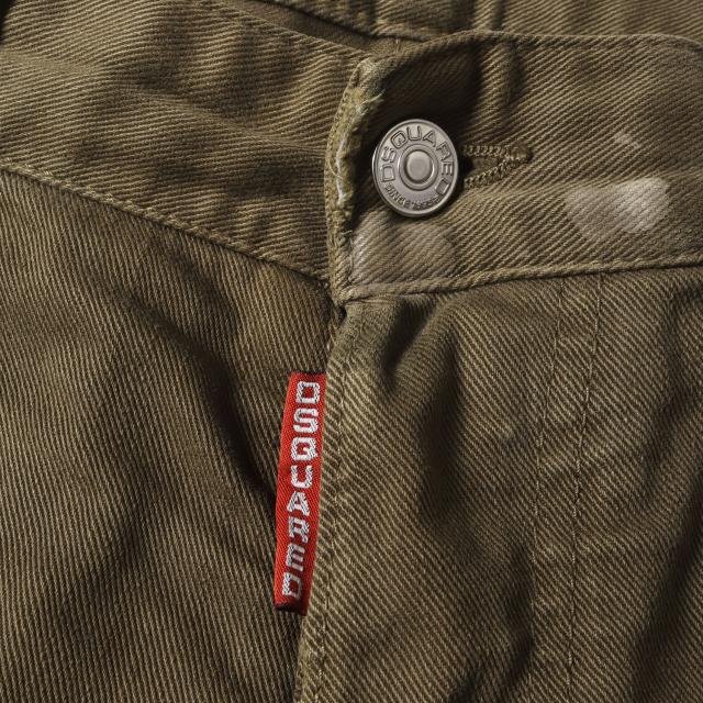ディースクエアード DSQUARED2 デニム 44 ペイント加工 イタリア製