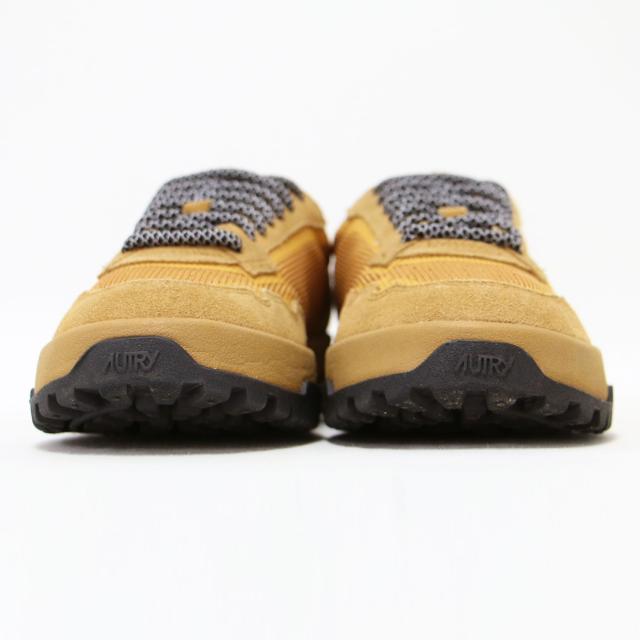 AUTRY オートリー キャメル サイズ:38(24.5cm) | 25春夏 メッシュ スエード ローカット スニーカー | WILDPACE LOW WOM | レースアップ | シューズ 靴【レディース】【中古】【美品】【K4531】