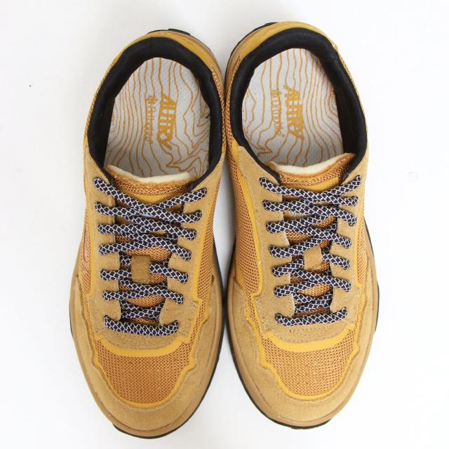 AUTRY オートリー キャメル サイズ:38(24.5cm) | 25春夏 メッシュ スエード ローカット スニーカー | WILDPACE LOW WOM | レースアップ | シューズ 靴【レディース】【中古】【美品】【K4531】