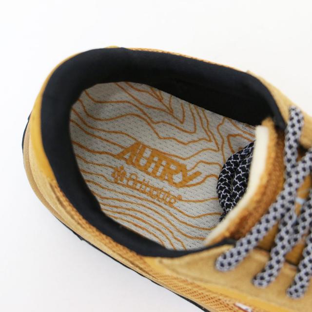 AUTRY オートリー キャメル サイズ:38(24.5cm) | 25春夏 メッシュ スエード ローカット スニーカー | WILDPACE LOW WOM | レースアップ | シューズ 靴【レディース】【中古】【美品】【K4531】