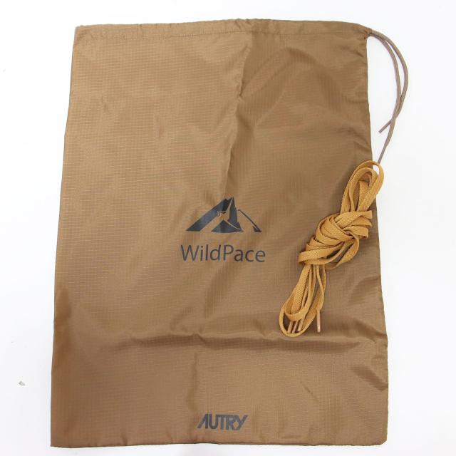 AUTRY オートリー キャメル サイズ:38(24.5cm) | 25春夏 メッシュ スエード ローカット スニーカー | WILDPACE LOW WOM | レースアップ | シューズ 靴【レディース】【中古】【美品】【K4531】