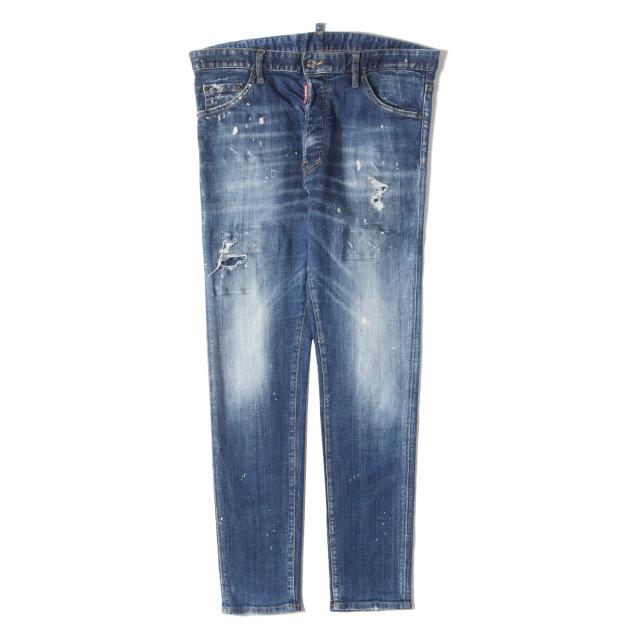 DSQUARED2 ディースクエアード パンツ インディゴ サイズ:50 | 23AW