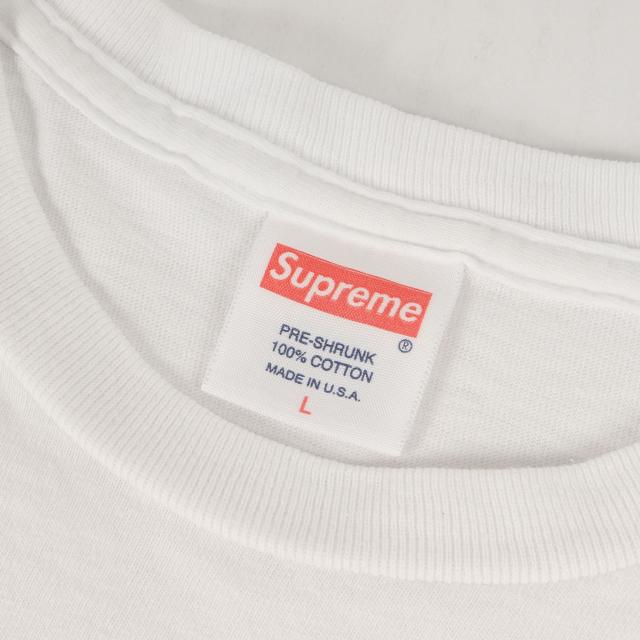 Supreme シュプリーム Tシャツ ホワイト 白 サイズ:L | アラビックロゴ