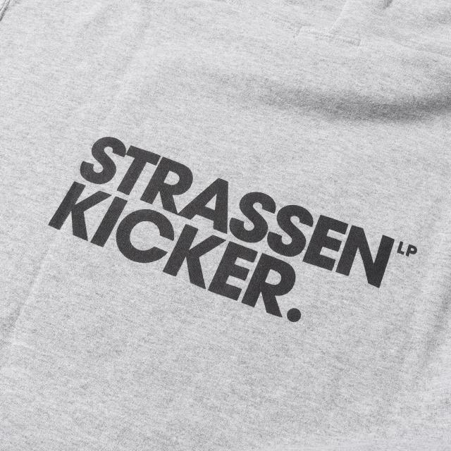 F.C.Real Bristol エフシーレアルブリストル パーカー グレー サイズ:詳細参照(M位) | STRASSENKICKER キャプテン翼 ポドルスキ 日向小次郎 スウェットパーカー (LUKAS HYUGA TWIN SHOOT HOODIE) | トップス フーディー プルオーバー | コラボ【メンズ】【中古】【K4534】