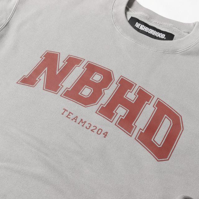 NEIGHBORHOOD ネイバーフッド スウェット グレー サイズ:S | 24SS