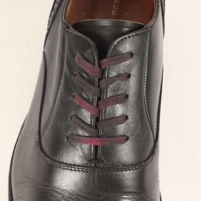 alfredo BANNISTER アルフレッドバニスター サイズ:41(26.0cm) | ストレートチップ レザー オックスフォード ドレス シューズ | ブラック 黒 | 靴 革靴【メンズ】【中古】【K4534】