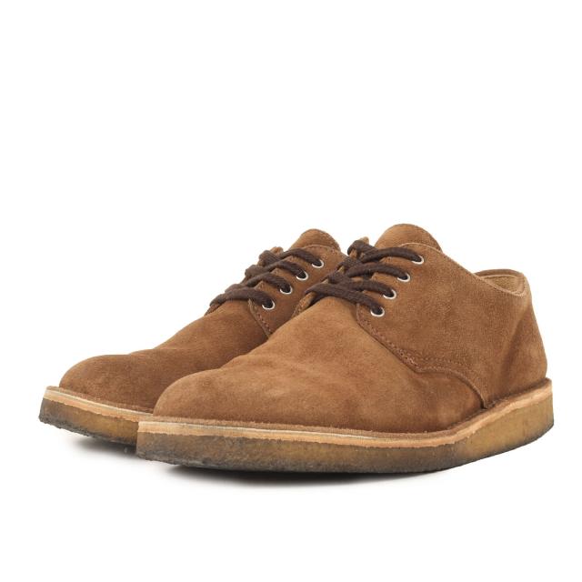 NONNATIVE ノンネイティブ サイズ:41(26.0cm) | クレープソール スウェード ポストマン シューズ | MADE IN ITALY | ブラウン | ブランド 靴【メンズ】【中古】【K4534】