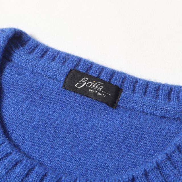 Brilla per il gusto BEAMSF カシミヤニット ブルー