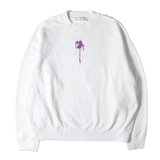 Off-White オフホワイト ホワイト スウェット トレーナー 長袖